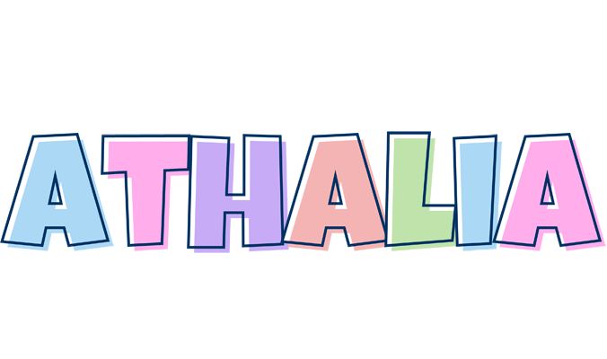 Athalia pastel logo