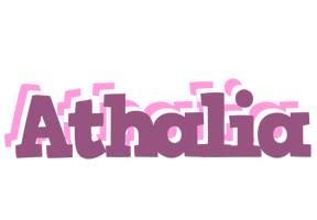 Athalia relaxing logo