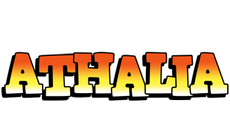 Athalia sunset logo