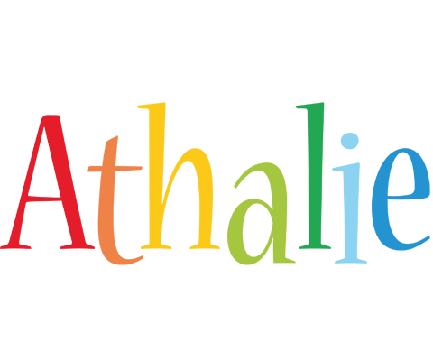 Athalie birthday logo