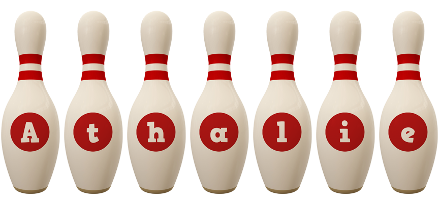 Athalie bowling-pin logo