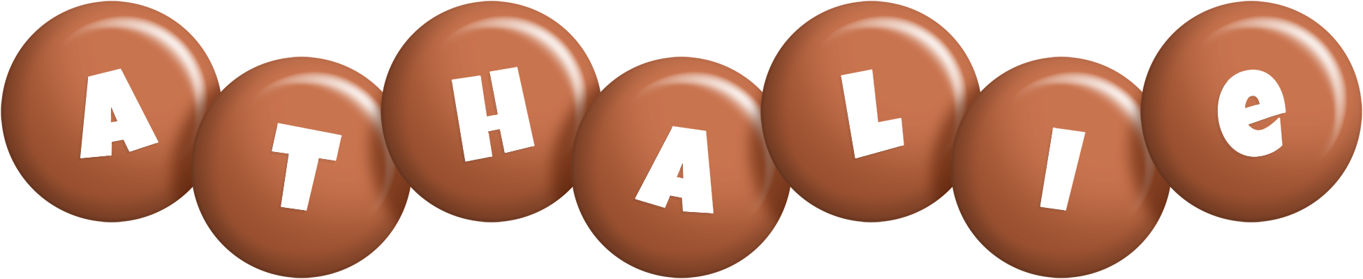 Athalie candy-brown logo