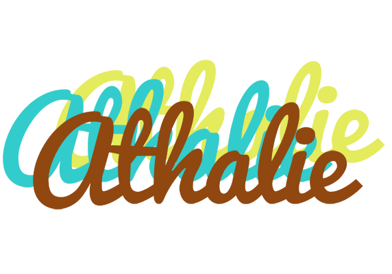 Athalie cupcake logo