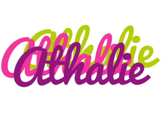 Athalie flowers logo