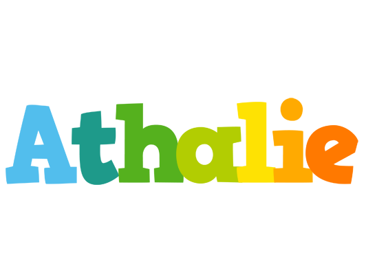 Athalie rainbows logo