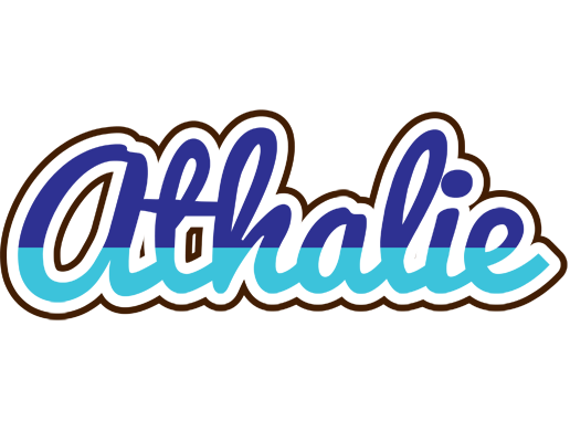 Athalie raining logo