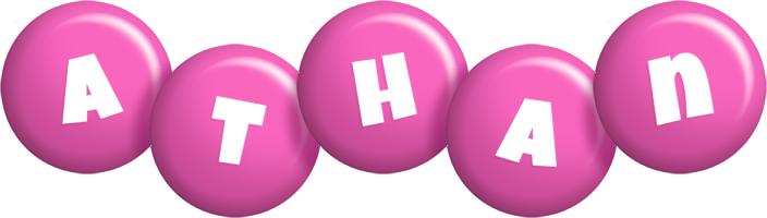 Athan candy-pink logo