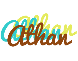 Athan cupcake logo