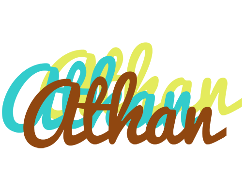 Athan cupcake logo