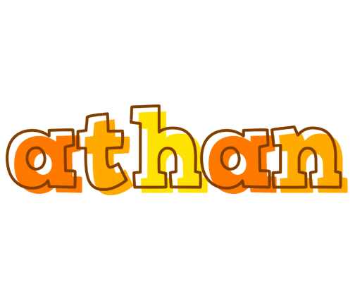 Athan desert logo