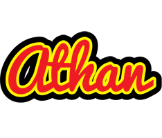 Athan fireman logo