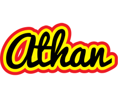 Athan flaming logo