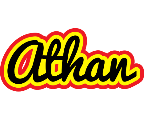 Athan flaming logo
