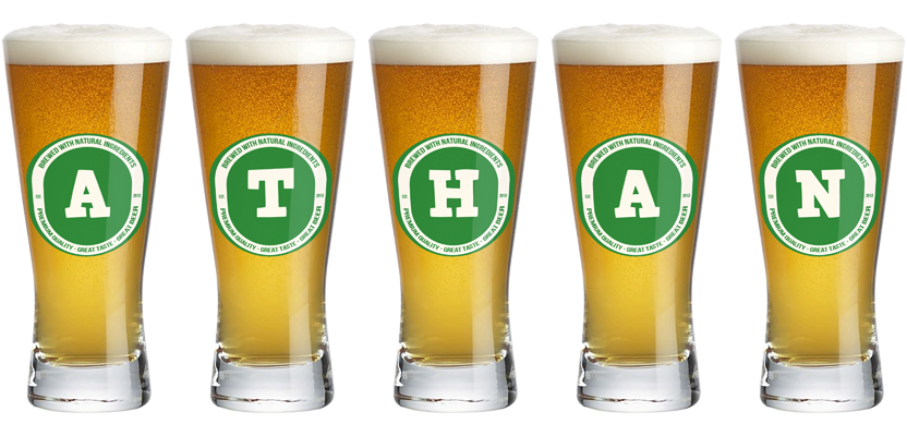 Athan lager logo