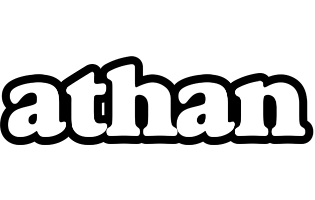 Athan panda logo