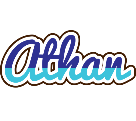 Athan raining logo