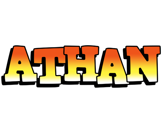 Athan sunset logo