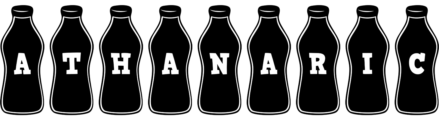 Athanaric bottle logo