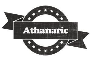 Athanaric grunge logo