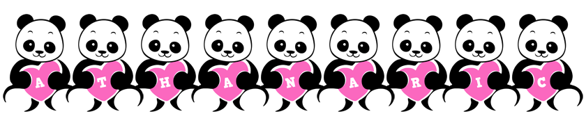 Athanaric love-panda logo