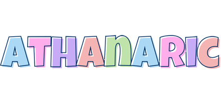 Athanaric pastel logo