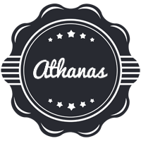 Athanas badge logo