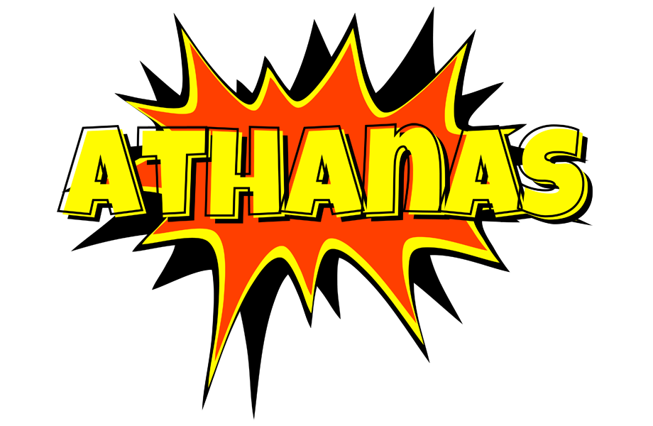 Athanas bazinga logo
