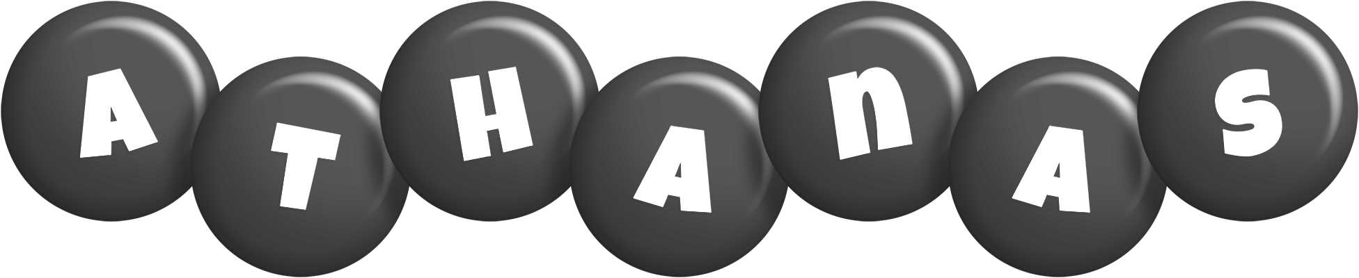 Athanas candy-black logo