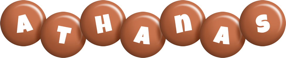 Athanas candy-brown logo