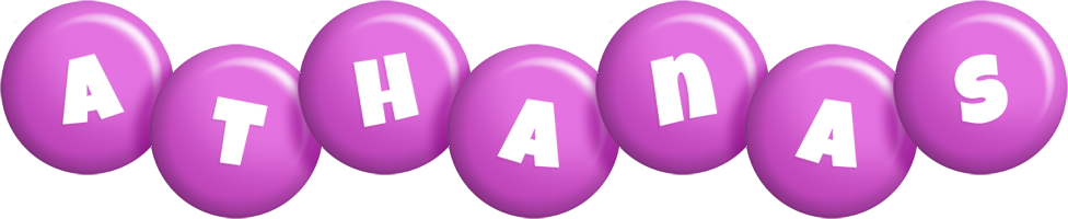 Athanas candy-purple logo