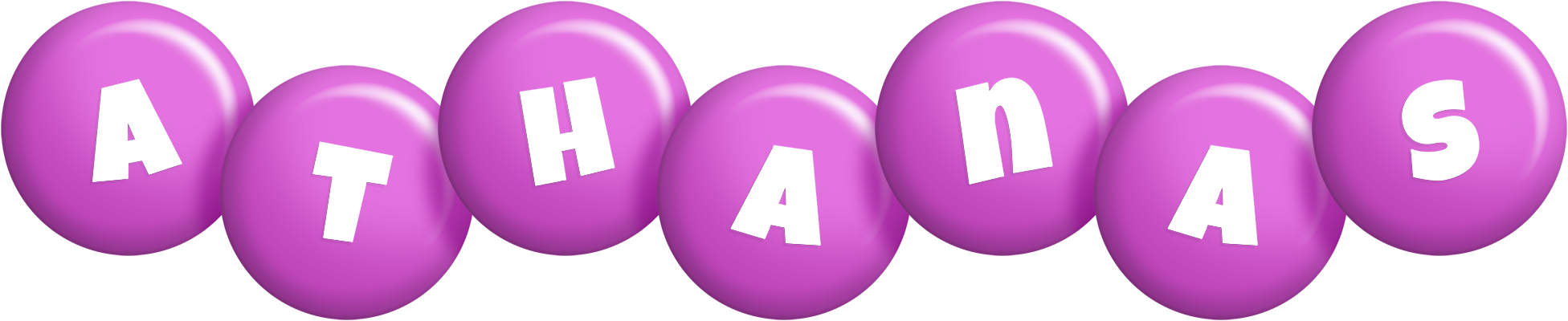 Athanas candy-purple logo