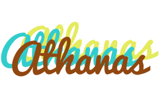 Athanas cupcake logo
