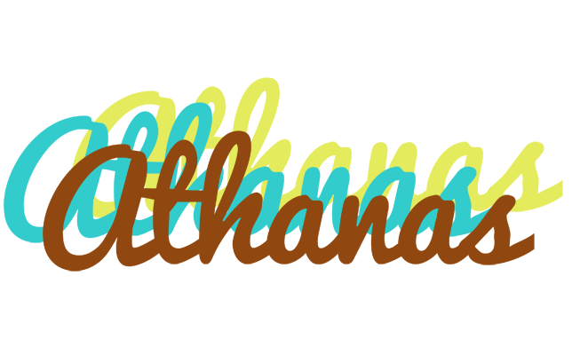 Athanas cupcake logo