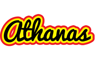 Athanas flaming logo