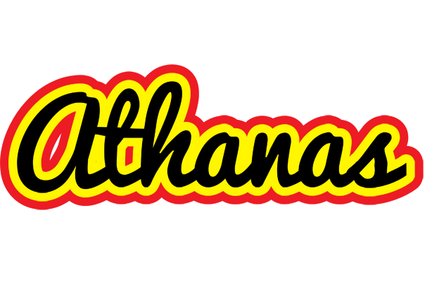 Athanas flaming logo