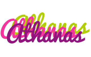 Athanas flowers logo