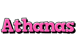 Athanas girlish logo