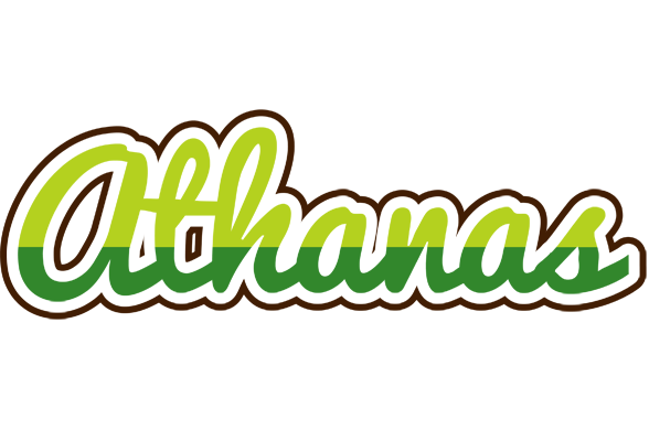 Athanas golfing logo