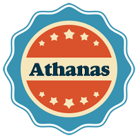 Athanas labels logo