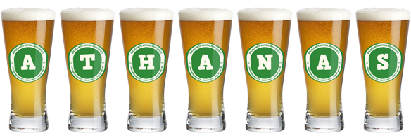 Athanas lager logo