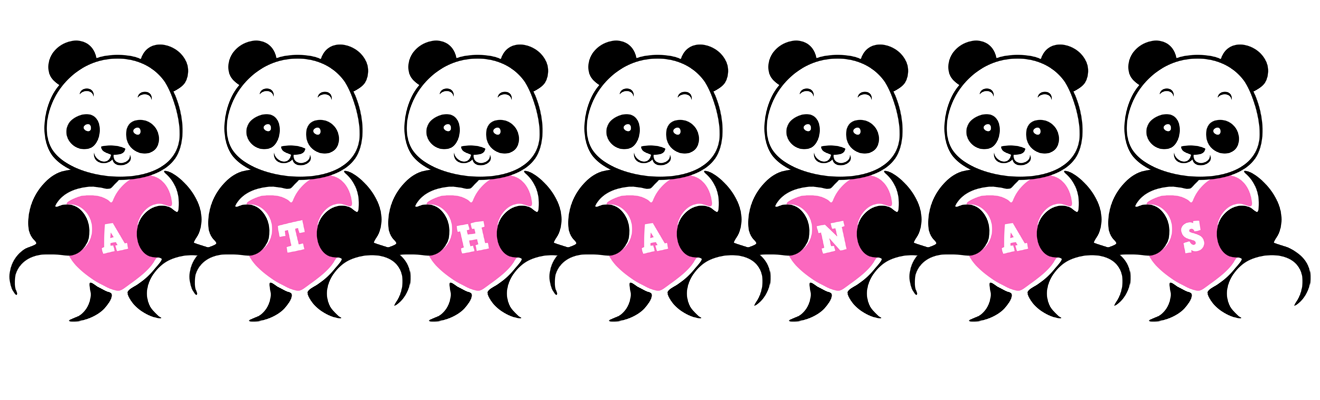 Athanas love-panda logo