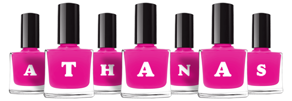 Athanas nails logo