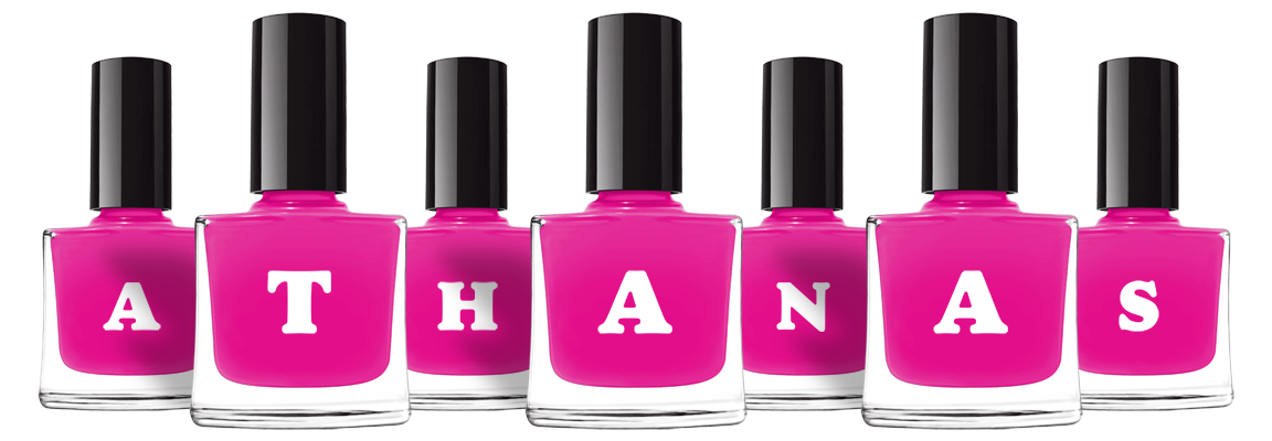 Athanas nails logo
