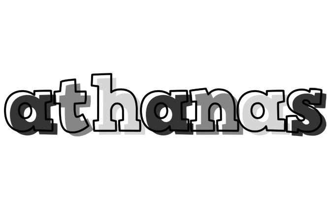 Athanas night logo