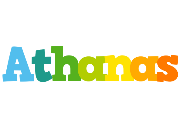 Athanas rainbows logo