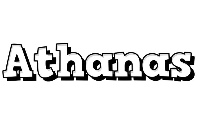 Athanas snowing logo