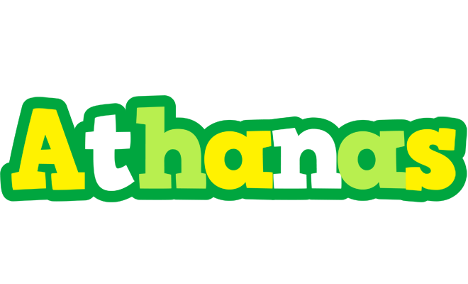 Athanas soccer logo