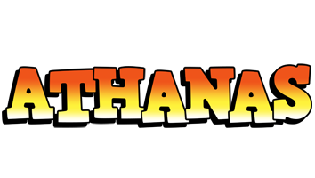 Athanas sunset logo