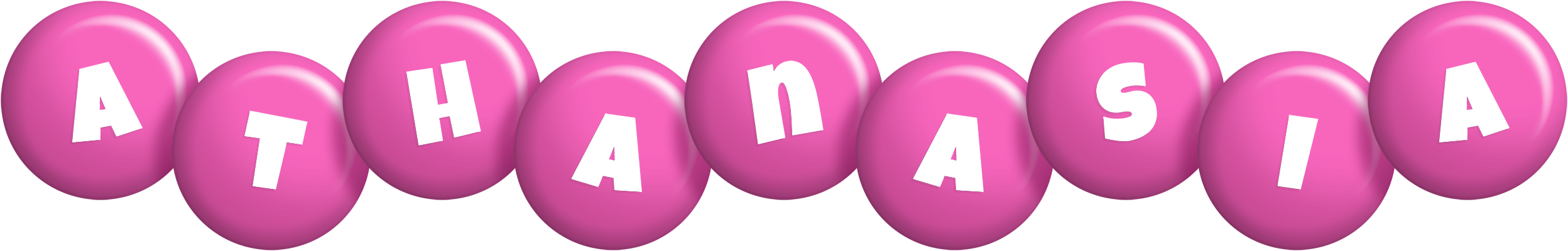 Athanasia candy-pink logo