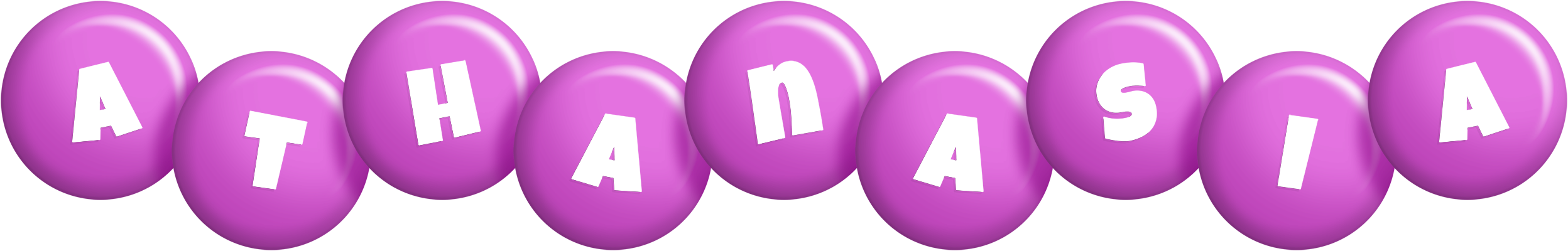 Athanasia candy-purple logo